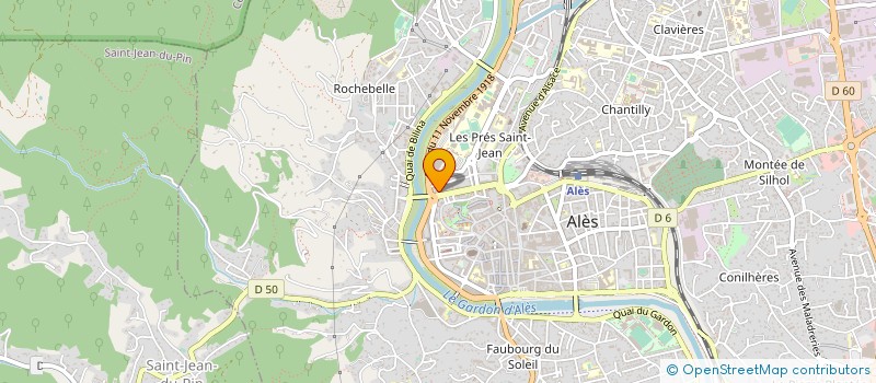 localisation de l'entreprise SMB VAISON à ALES