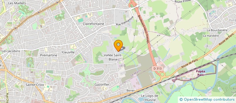 localisation de l'entreprise SMB2 à LE MANS