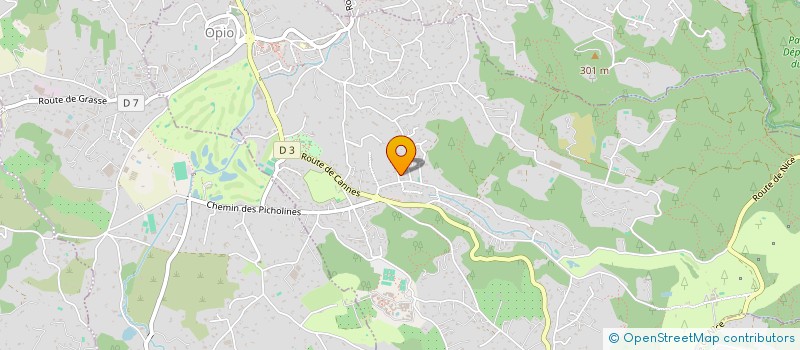 localisation de l'entreprise SMBA à OPIO