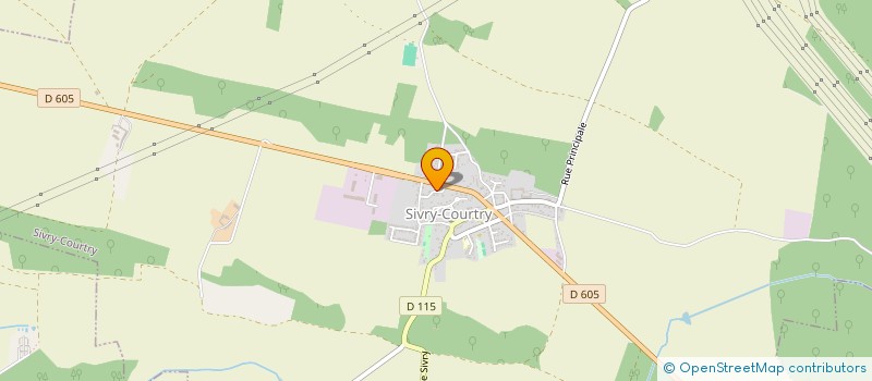 localisation de l'entreprise SMBCA  SIVRY-COURTRY