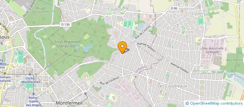 localisation de l'entreprise SMBG à MONTFERMEIL