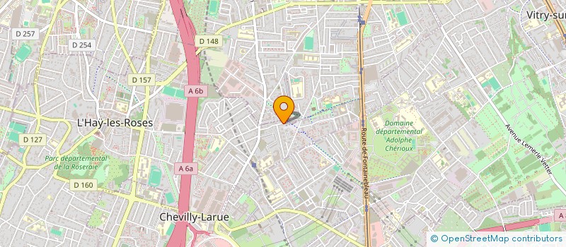 localisation de l'entreprise SMBI 2  L'HAY-LES-ROSES