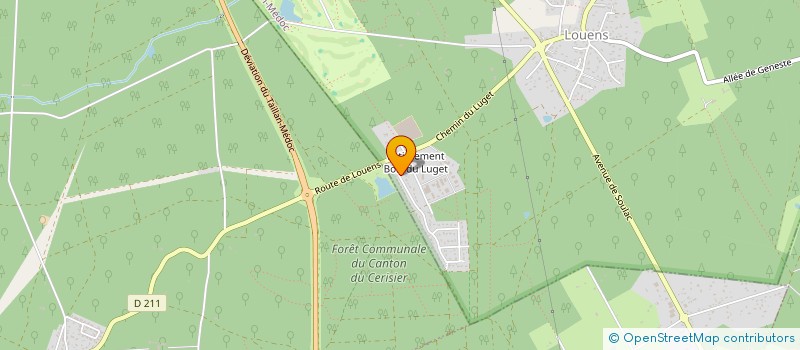 localisation de l'entreprise SMBJ 33 à LE PIAN-MEDOC