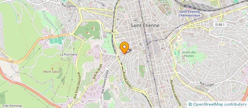 localisation de l'entreprise SMBL INVESTMENT  SAINT-ETIENNE