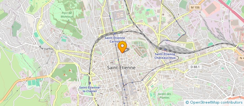 localisation de l'entreprise SMBP  SAINT-ETIENNE