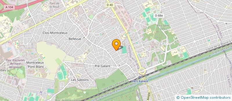 localisation de l'entreprise SMBT à VILLEPINTE