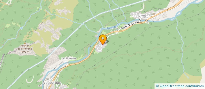 localisation de l'entreprise SMC  LIVET-ET-GAVET