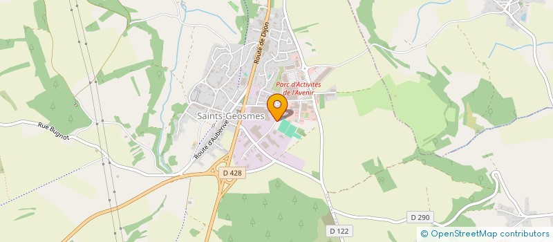 localisation de l'entreprise SMC à SAINTS-GEOSMES