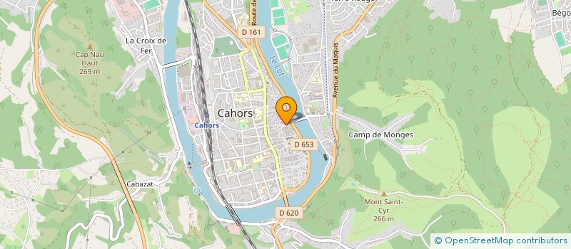 localisation de l'entreprise SMC  CAHORS