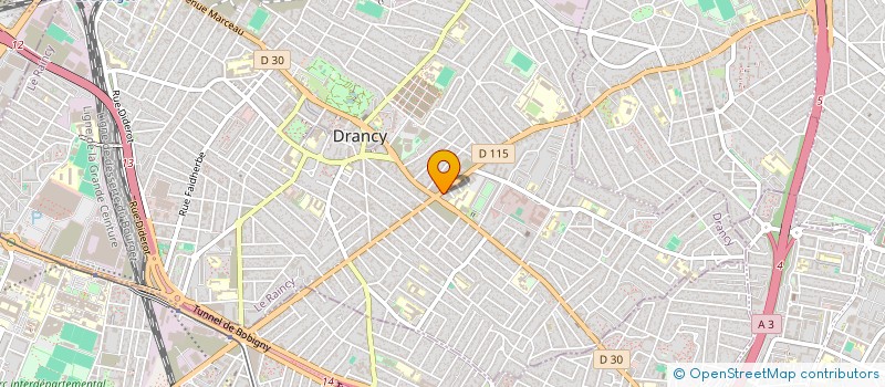 localisation de l'entreprise SMC à DRANCY