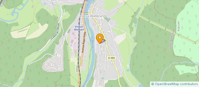 localisation de l'entreprise SMC  VIREUX-WALLERAND