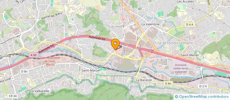 localisation de l'entreprise SMC BATIMENT à MARSEILLE
