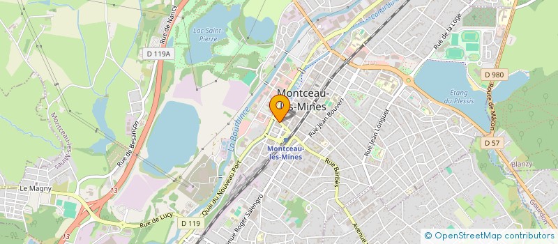 localisation de l'entreprise SMC CONSTRUCTION à MONTCEAU-LES-MINES