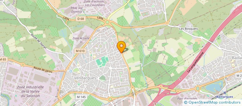 localisation de l'entreprise SMC ETANCHEITE à VENDARGUES
