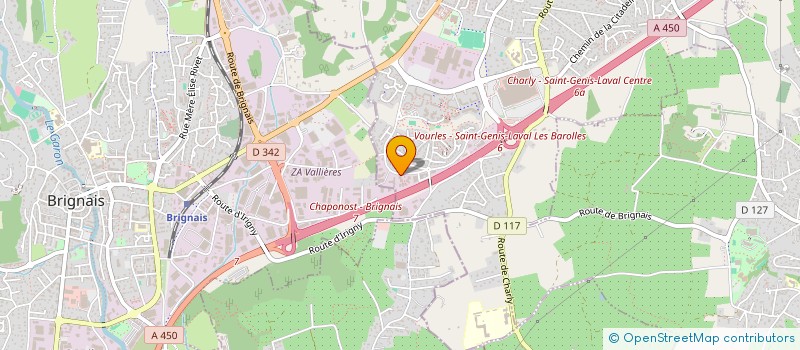 localisation de l'entreprise SMC EXPRESS à SAINT-GENIS-LAVAL