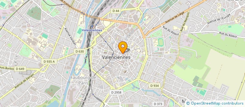 localisation de l'entreprise SMC.FAC  VALENCIENNES