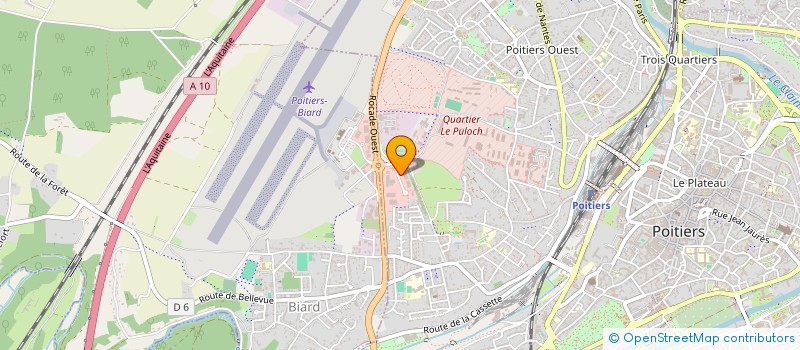 localisation de l'entreprise SMC RENOV  POITIERS