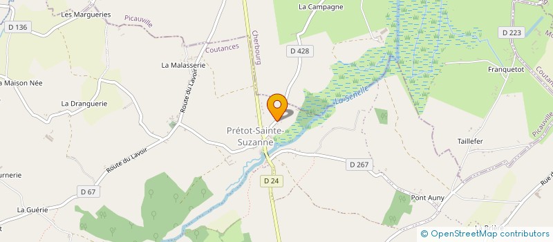 localisation de l'entreprise SMC RENOVATION 50  PICAUVILLE