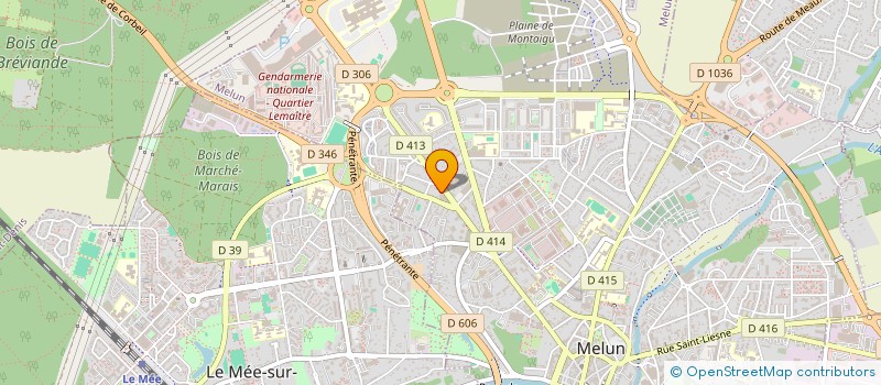 localisation de l'entreprise SMC - SERVICE MISSION COMPASSION  MELUN