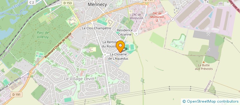 localisation de l'entreprise SMC TRANSPORT 91 à MENNECY