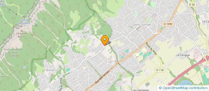 localisation de l'entreprise SMC2P  MONTBONNOT-SAINT-MARTIN