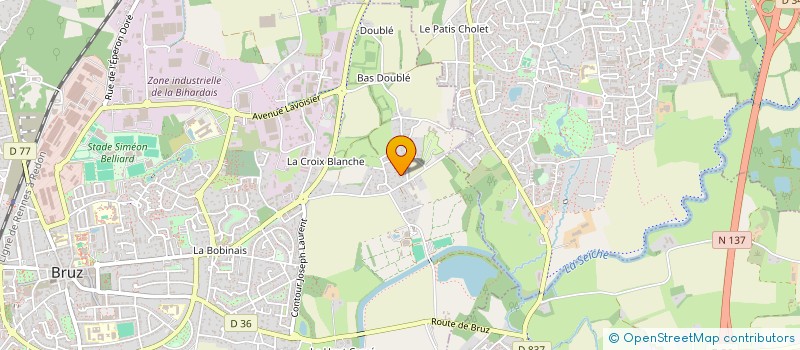 localisation de l'entreprise SMCB à BRUZ