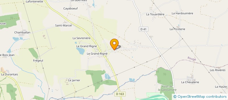 localisation de l'entreprise SMCB SERVICES  ROUGE