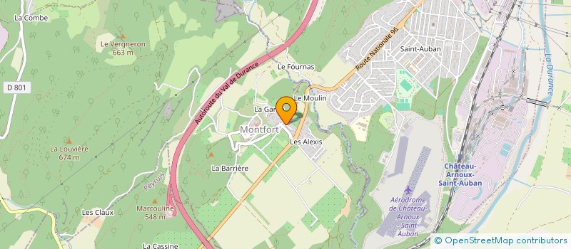 localisation de l'entreprise SMCC  MONTFORT