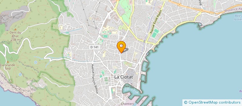 localisation de l'entreprise SMCE  LA CIOTAT