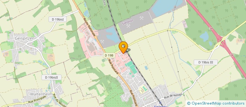 localisation de l'entreprise SMCE ELECTRIFICATION à SIERENTZ