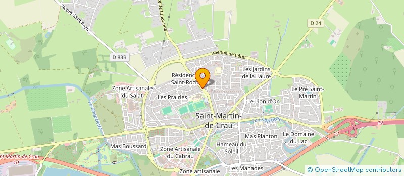 localisation de l'entreprise SMCFOOT13 à SAINT-MARTIN-DE-CRAU