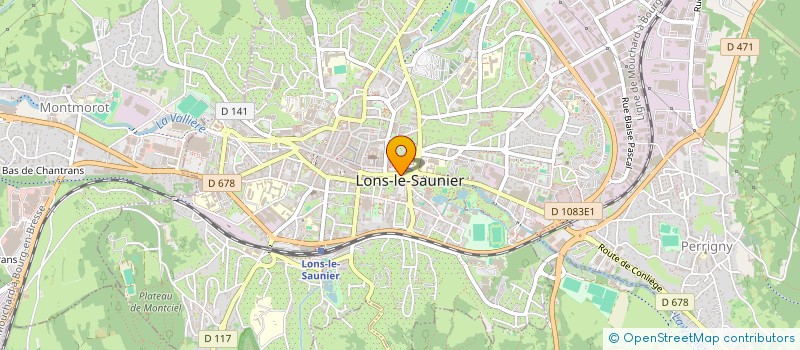 localisation de l'entreprise SMCG - EXPERT RENOVATION à LONS-LE-SAUNIER