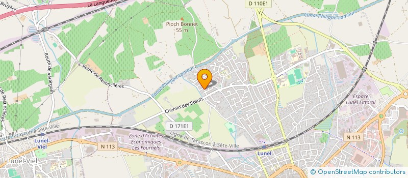 localisation de l'entreprise SMCI FORMATION  LUNEL