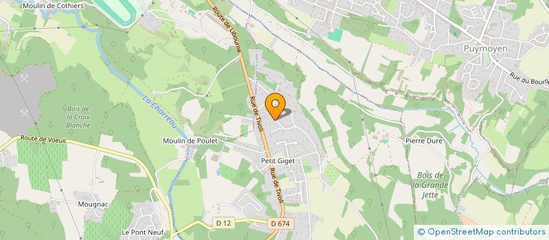 localisation de l'entreprise SMCL à VŒUIL-ET-GIGET