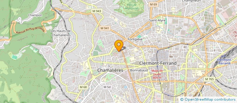 localisation de l'entreprise SMCM  CHAMALIERES