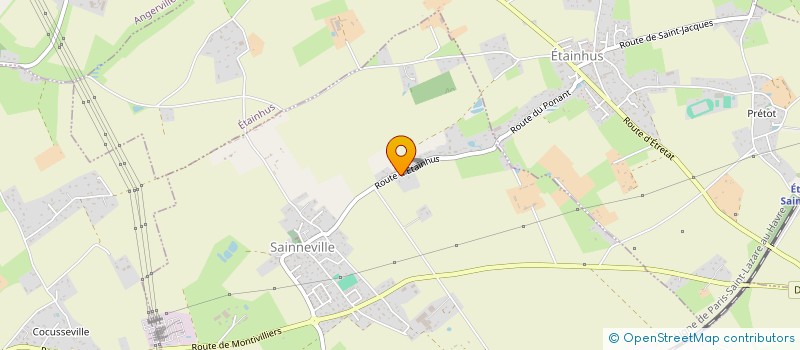 localisation de l'entreprise SMCP IMMO  SAINNEVILLE