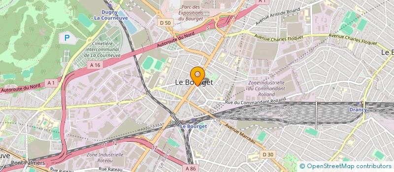 localisation de l'entreprise SMCS à LE BOURGET