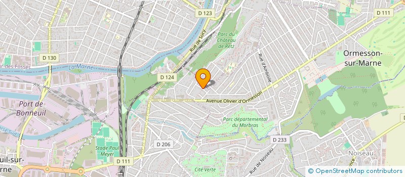 localisation de l'entreprise SMCS  ORMESSON-SUR-MARNE