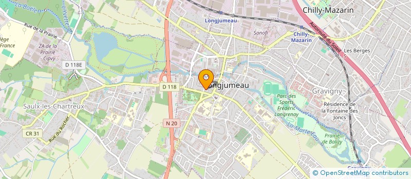 localisation de l'entreprise SMCS à LONGJUMEAU
