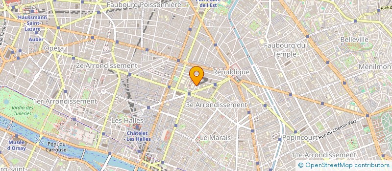 localisation de l'entreprise SMD 14  PARIS