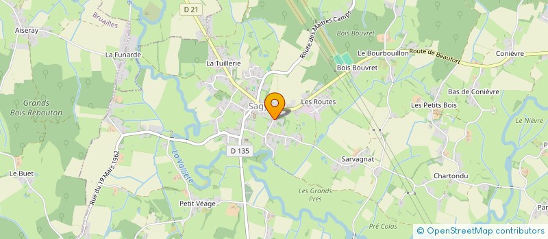 localisation de l'entreprise SMD 2000  SAGY