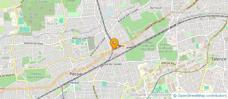 localisation de l'entreprise SMD à PESSAC
