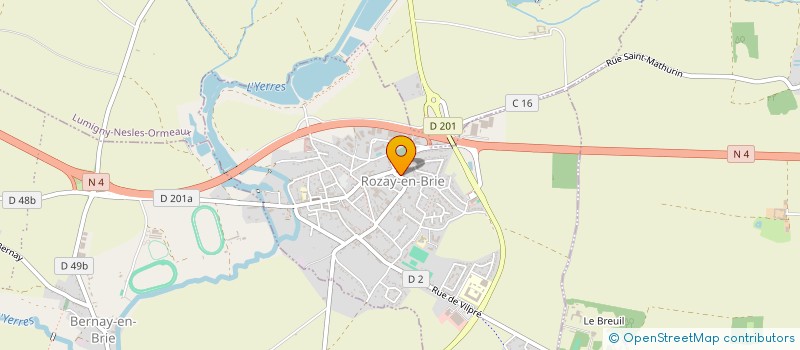 localisation de l'entreprise SMD  ROZAY-EN-BRIE