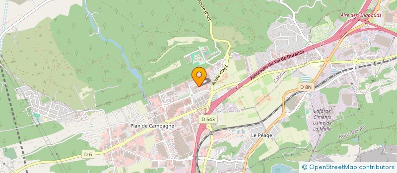 localisation de l'entreprise SMD à CABRIES