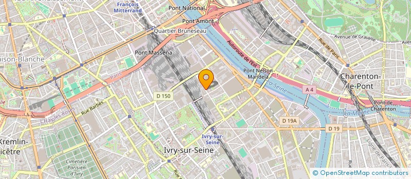 localisation de l'entreprise SMD  IVRY-SUR-SEINE