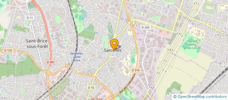 localisation de l'entreprise SMD à DRANCY
