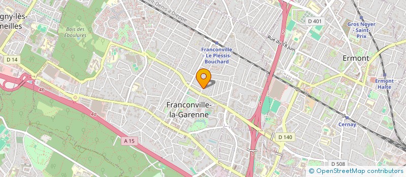 localisation de l'entreprise SMD  FRANCONVILLE