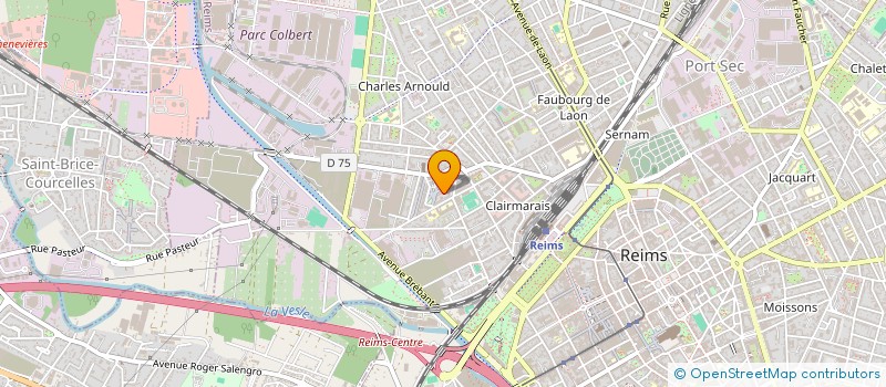 localisation de l'entreprise SMD CAR  REIMS