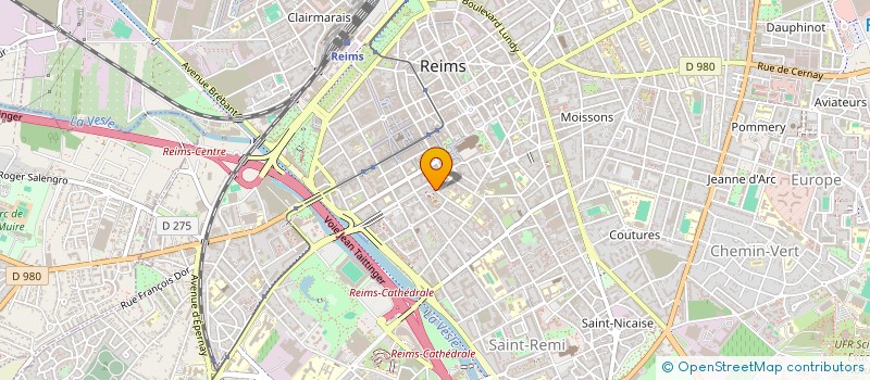 localisation de l'entreprise SMD CONSEIL  REIMS