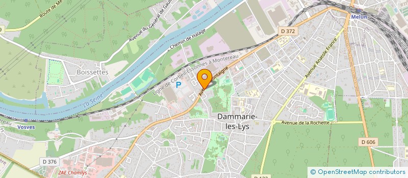 localisation de l'entreprise SMD CONSULT à DAMMARIE-LES-LYS